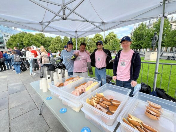 Nordpolen stod for maten